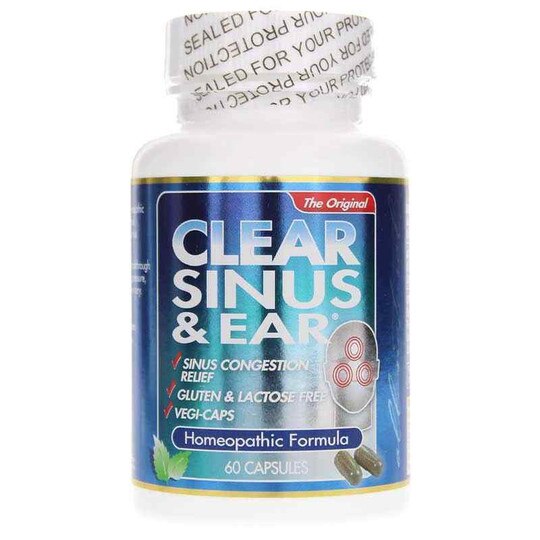Clear Sinus & Ear, 60 Capsules, CLP