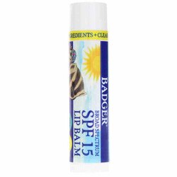 Clear Zinc SPF 15 Lip Balm Unscented 2 Tubes