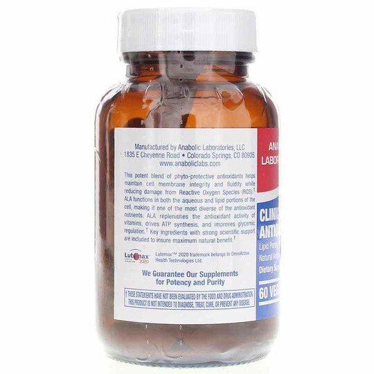 Clinical Antioxidant Complex, 60 Veg Capsules, ANL