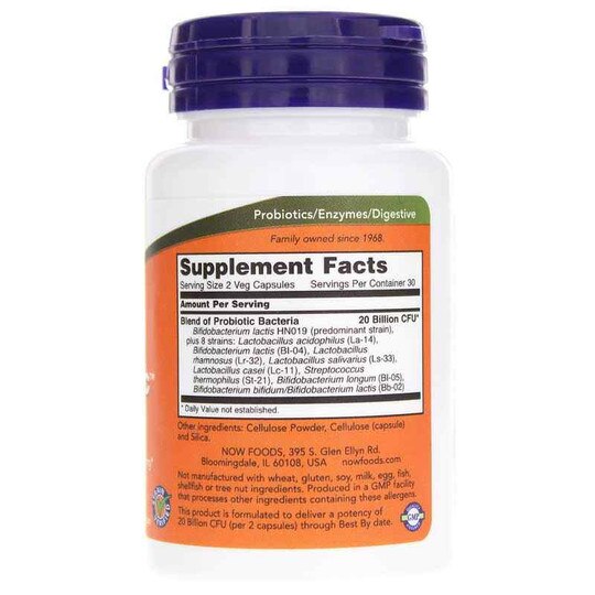 Clinical GI Probiotic, 60 Veg Capsules, NOW