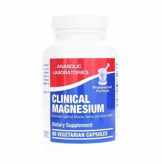 Clinical Magnesium, 90 Veg Capsules, ANL