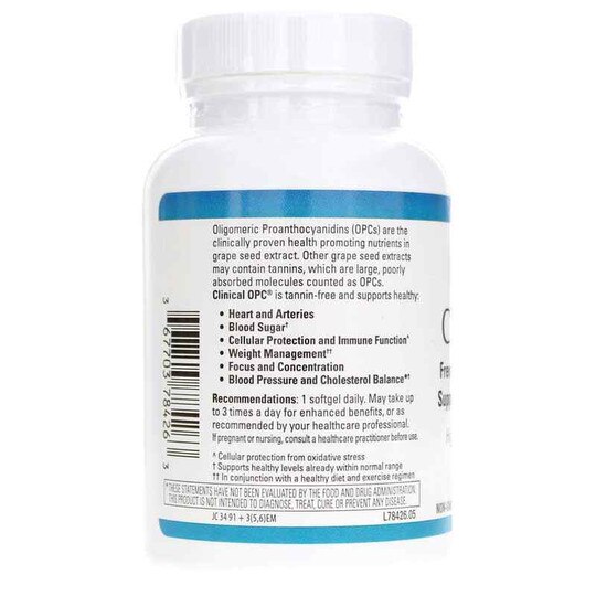 Clinical OPC 400 Mg, 60 Softgels, EUMD