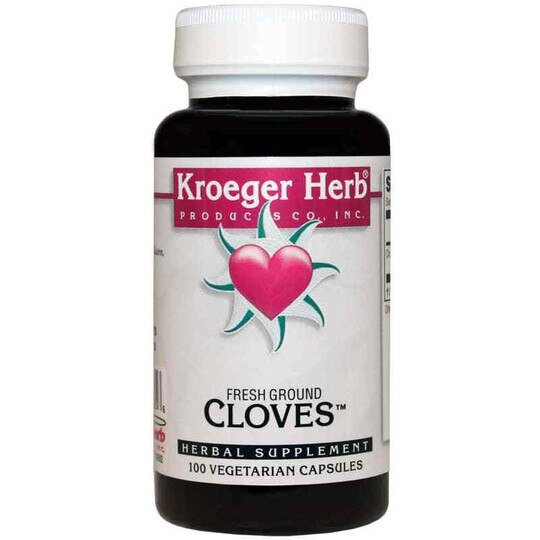 Cloves, 100 Veg Capsules, KRH