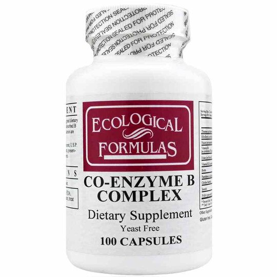 Co-Enzyme B Complex, 100 Capsules, ECF