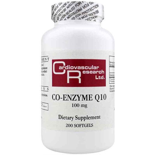 CoEnzyme Q10 100 Mg, Cardiovascular Research