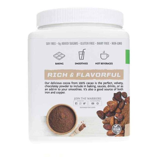 Cocoa Organic Unsweetened, 10.58 Oz, SUW