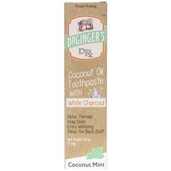 Coconut Oil Toothpaste with White Charcoal