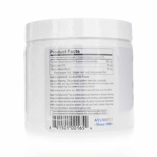 CoCurcumin for Pets with CoQ10, 5.2 Oz, AY
