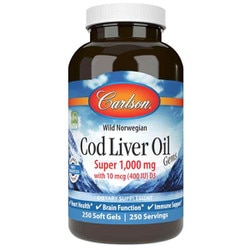 Cod Liver Oil Gems Super 1000 Mg