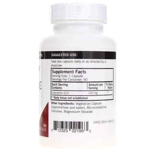 Coenzyme Q10 120 Mg, 90 Capsules, KRK