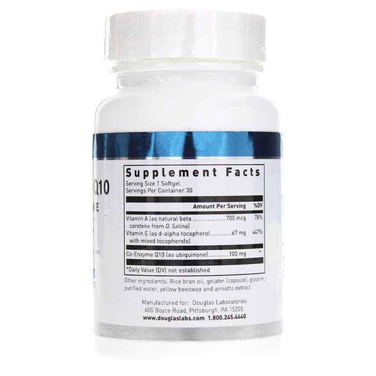 CoEnzyme Q10, 30 Softgels, DGL