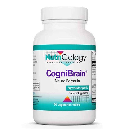 CogniBrain, 90 Veg Tablets, NTC