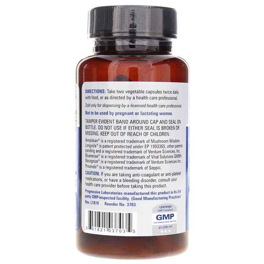 Cognitive Resilience, 60 Veg Capsules, PGL
