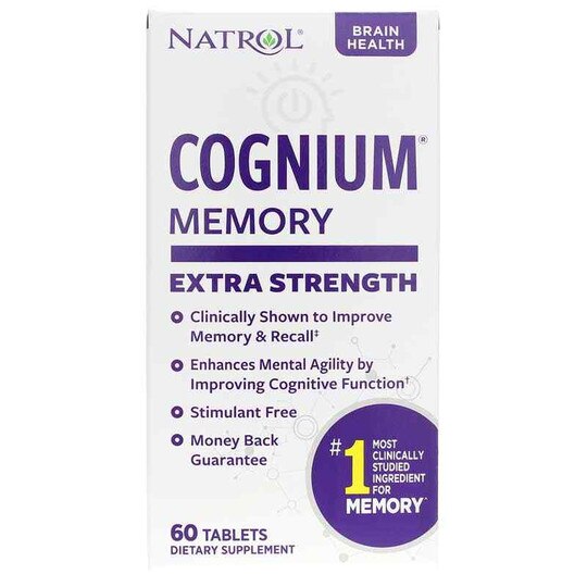 Cognium Memory Extra Strength, 60 Tablets, NTR