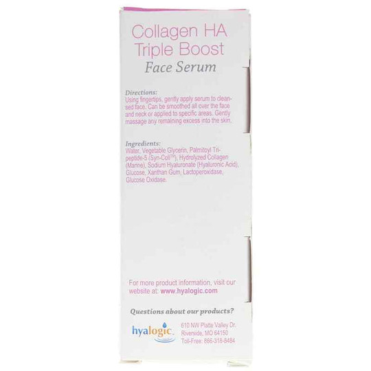 Collagen HA Triple Boost Face Serum, .47 Oz, HYG