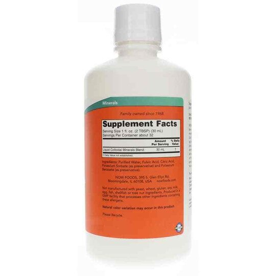 Colloidal Minerals, NOW Foods