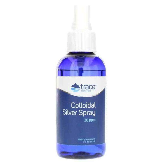 Colloidal Silver Spray 30 PPM, Trace Minerals Research