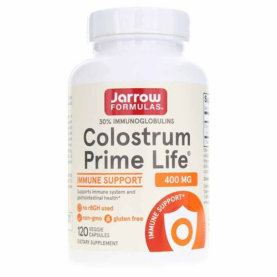 Colostrum Prime Life 400 Mg, 120 Veg Capsules, JRF