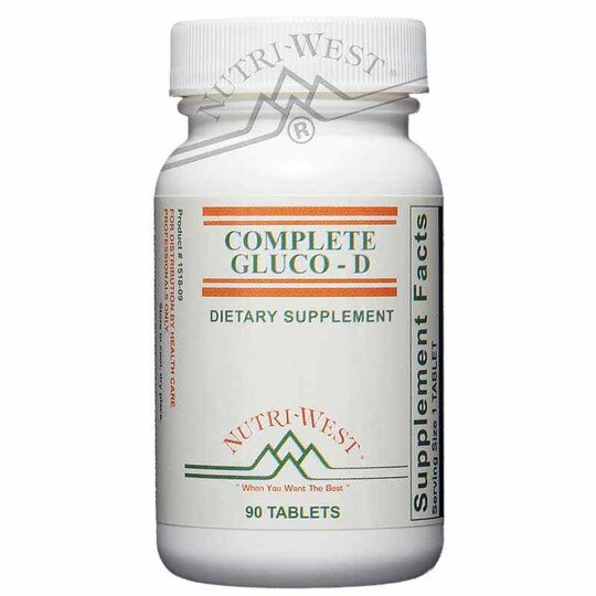 Complete Gluco-D, 90 Tablets, NWE
