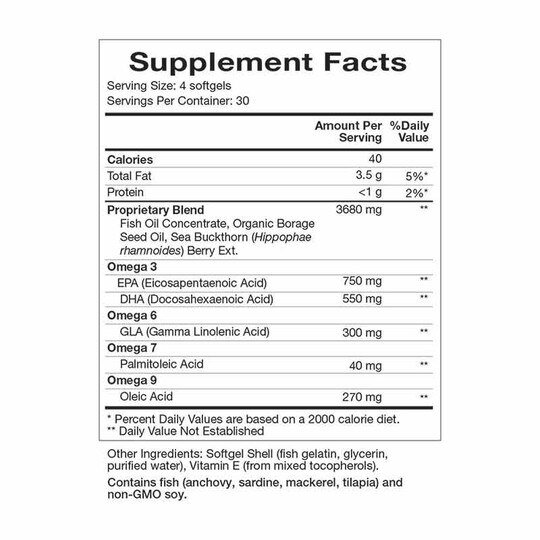 Complete Omega Essentials, 120 Softgels, NHP