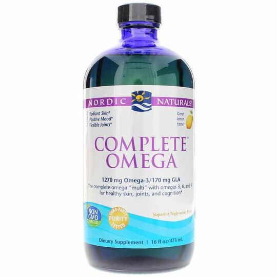 Complete Omega Liquid Lemon, NRN