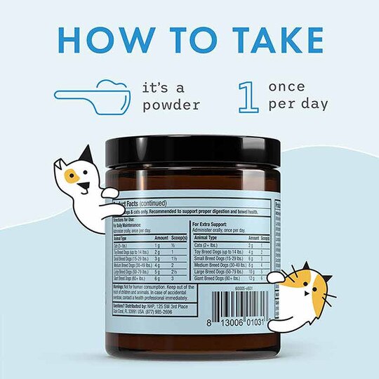 Complete Probiotics for Dogs & Cats, 3.17 Oz, BW