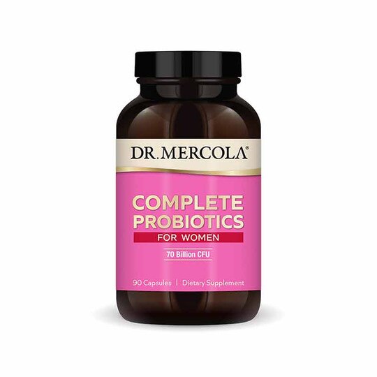 Complete Probiotics For Women 70 Billion Cfu Dr Mercola