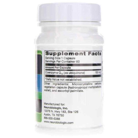 CoQ10 150 Mg, 60 Capsules, NBX