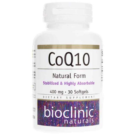 CoQ10 400 Mg, 30 Softgels, BCN