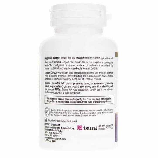 CoQ10 400 Mg, 30 Softgels, BCN