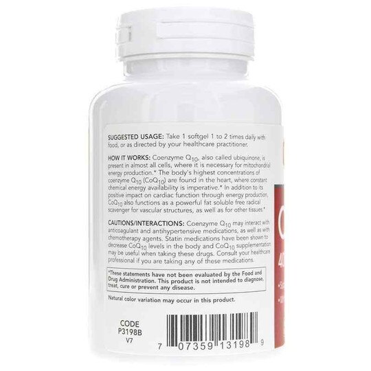 CoQ10 400 Mg, 60 Softgels, PFLB