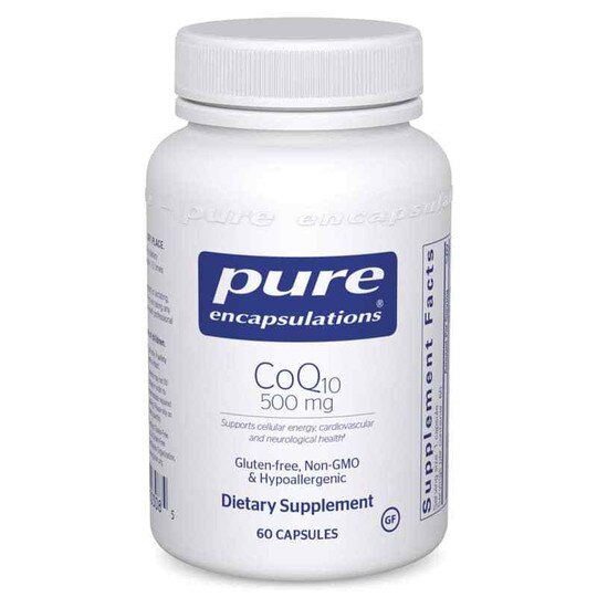 CoQ10 500 Mg, 60 Capsules, PEC