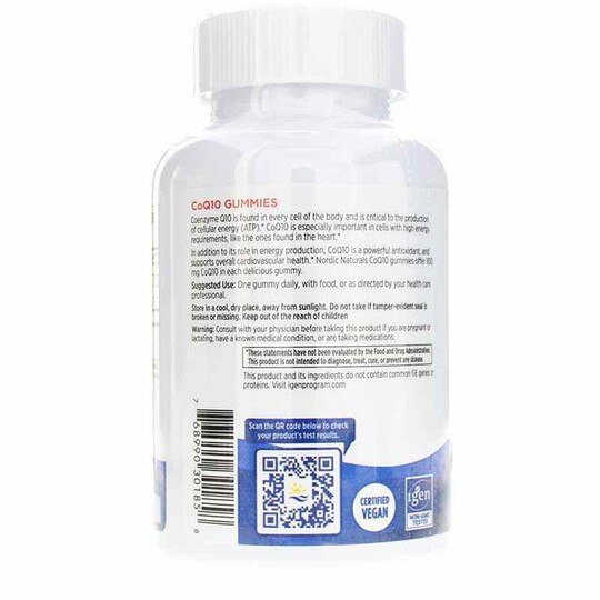 CoQ10 Gummies, 60 Gummies, NRN