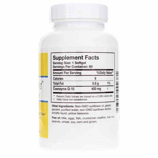 CoQ10 Power 400 Mg, 60 Softgels, RSN