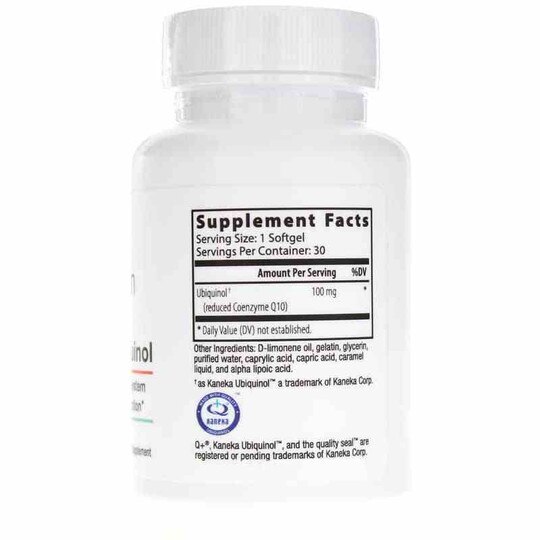 CoQ10 Ubiquinol, 30 Softgels, ND