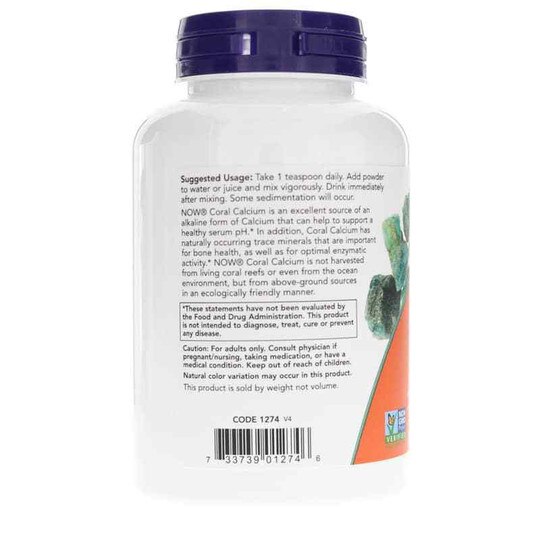 Coral Calcium Powder, NOW Foods