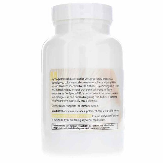 Cordyceps 500 Mg, 90 Tablets, MRL