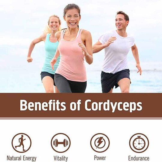 Cordyceps, 90 Veg Capsules, OSHM