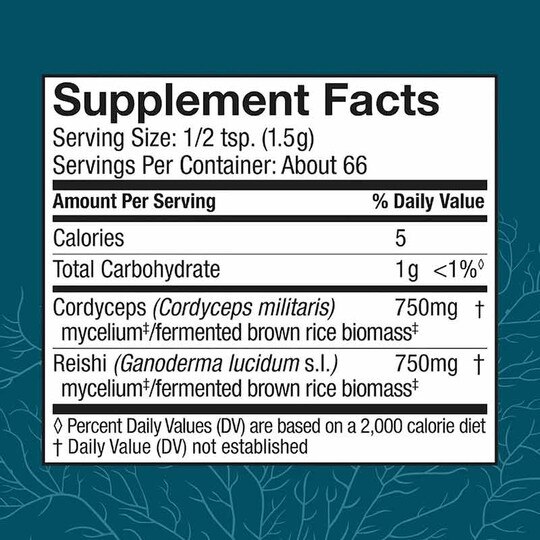 Cordychi Mushroom Mycelium Powder, 3.5 Oz, HDF