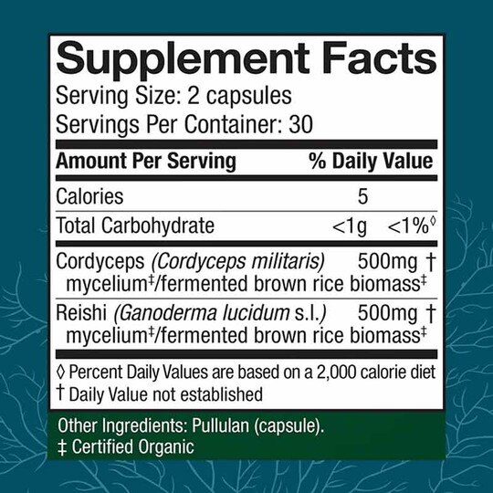 CordyChi Stress Support, 60 Veg Capsules, HDF