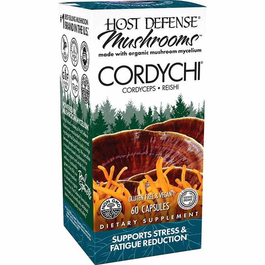 CordyChi Stress Support, 60 Veg Capsules, HDF