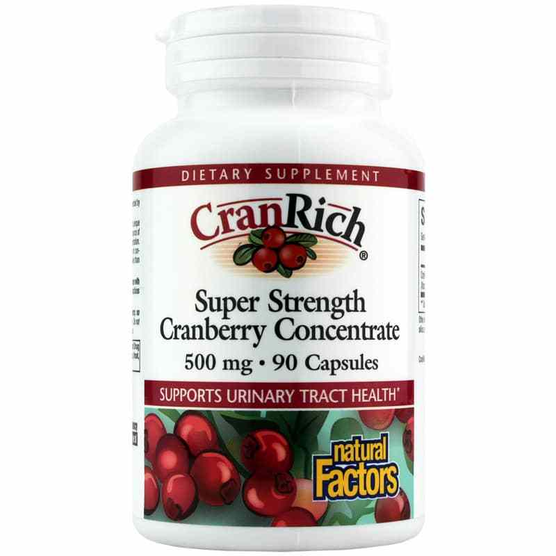 CranRich Super Strength Cranberry Concentrate, Natural Factors