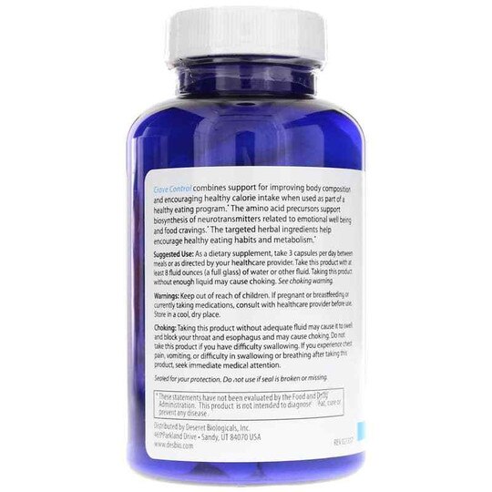 Crave Control, 90 Capsules, DB