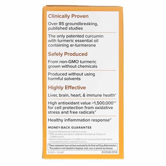 CuraMed 500 Mg Vegan, 60 Capsules, TNT