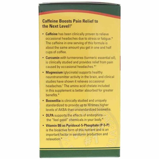 Curamin Headache Relief + Caffeine, Terry Naturally