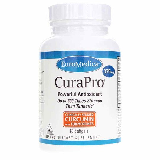 CuraPro 375 Mg, 60 Softgels, EUMD