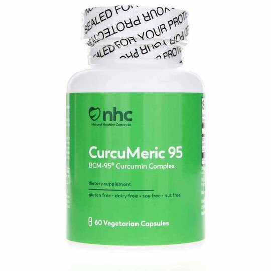 CurcuMeric 95, 60 Veg Capsules, NHC