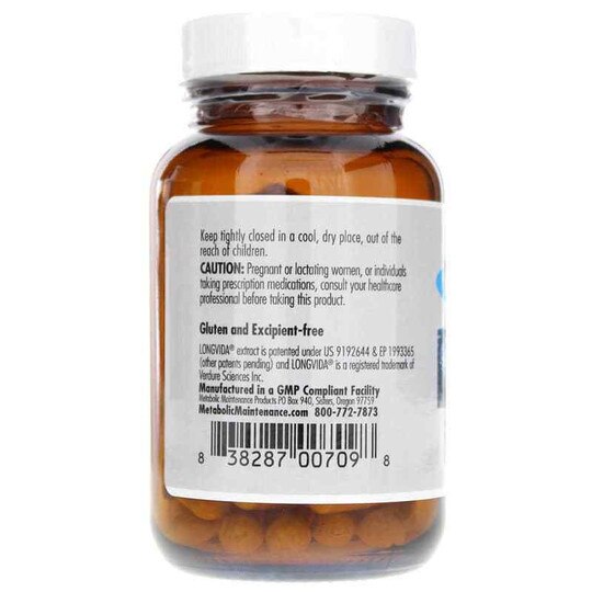 Curcumin + C 400 Mg, 60 Capsules, MTM