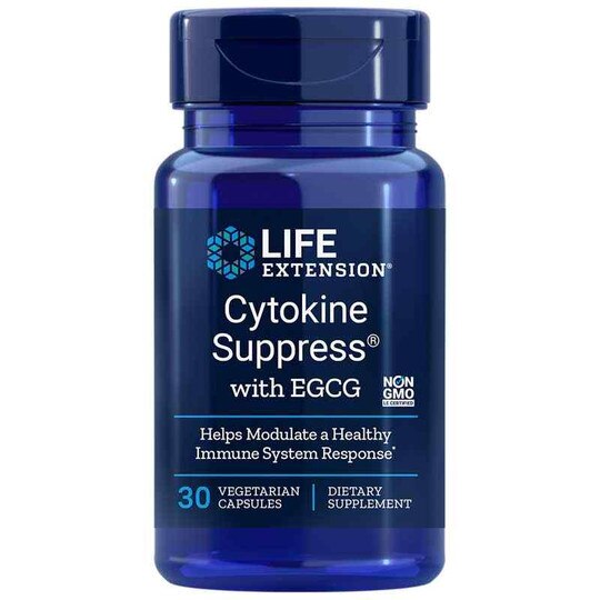 Cytokine Suppress with EGCG, 30 Veg Capsules, LFE