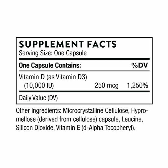 D-1,000, 90 Capsules, THR